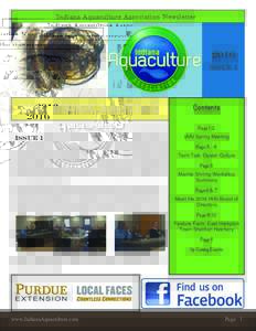Indiana Aquaculture Association NewsletterIssueday old Oyster Larvae
