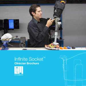 Infinite Socket™ Clinician Brochure LIMInnovations.com  | 1