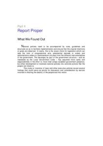 Part II  Report Proper What We Found Out N