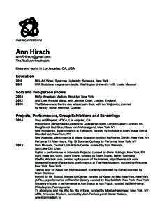 AMERICANMEDIUM  Ann Hirsch  TheRealAnnHirsch.com