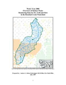 Water / Rosebud Creek / Northern Cheyenne Indian Reservation / Colstrip /  Montana / Battle of the Rosebud / Mississippi Department of Environmental Quality / Water quality / Sodium adsorption ratio / Montana / Environment / Water pollution