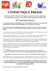 Microsoft Word - Communiqué de presse Intersyndical CGT-UNSA-FO-SUD  Air France Industrie Toulou_