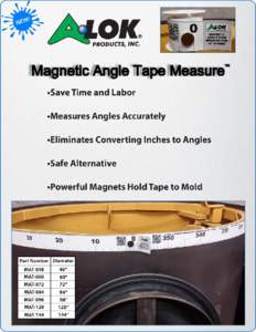 A-LOK Magnetic Angle Tape Measure