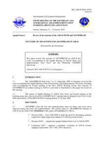 SEA ADS-B WG/5-WP[removed]International Civil Aviation Organization   FIFTH MEETING OF THE SOUTHEAST ASIA