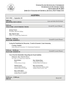 Agenda[removed]Symposium on Economic Crime