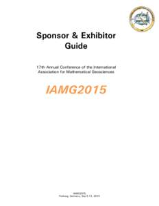 IAMG2015_SponsorExhibitorGuide