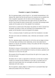 The Reality of Aid Asia-PacificPreamble Manifesto  Preamble to Japan’s Constitution