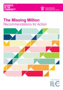 The Missing Million  Recommendations for Action In partnership with