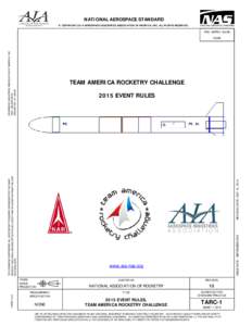 Microsoft Word - TARC-1 - REV[removed]Rocket Contest Rules)