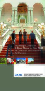 Studying in Germany A Good Choice for Your Child 15 Questions and Answers for Parents  Studying in Germany