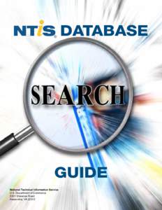 ®  Database Guide National Technical Information Service