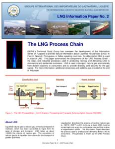 LNG Information Paper No. 2  The LNG Process Chain GIIGNL’s Technical Study Group has overseen the development of this Information Series of 7 papers to provide factual information about Liquefied Natural Gas (LNG). In