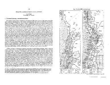 Map 1: The North~ Coast Sprachbund  22