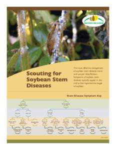 CROP PROTECTION NETWORK  Scouting for Soybean Stem Diseases