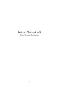 Inferno Nettverk A/S Dante Technical Specification 1  Data Traffic Log Format
