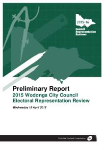 Representation Review Guide for Submissions Template Rural Regional DOC
