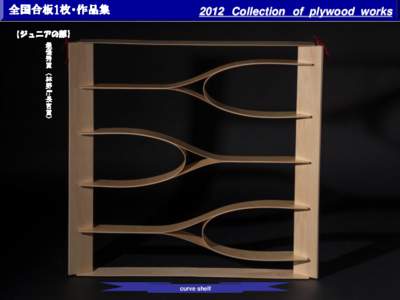 全国合板1枚・作品集  2012 Collection of plywood works 【ジュニアの部】 最