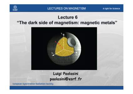 Paolasini_magnetism lecture6.ppsx