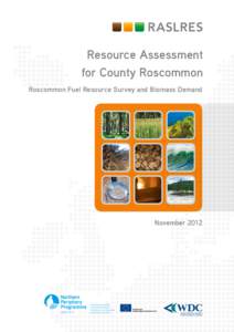 Resource Assessment for County Roscommon Roscommon Fuel Resource Survey and Biomass Demand November 2012