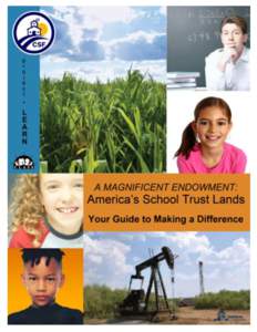 Acknowledgments The Land-grant Education And Research Network (Project LEARN) is funded through Grant Number P116Z100173 from the United States Department of Education Fund for the