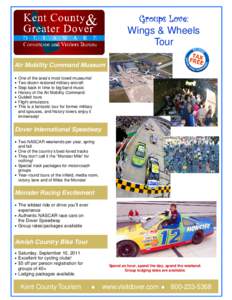 Wings and Wheels Itinerary[removed]