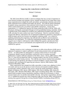 Microsoft Word - Degrosky AAR Paper for Human Factors 2005.doc