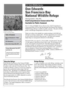 U.S. Fish & Wildlife Service  Don Edwards San Francisco Bay National Wildlife Refuge Planning Update 2 - May 2012