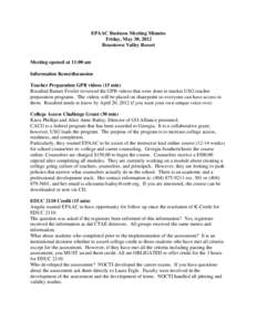 Microsoft Word - EPAAC Minutes Spring 2012.docx