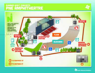 Summer night concerts  PNE AMPHITHEATRE EMERGENCY EXIT ONLY