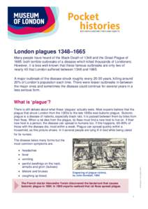 Microsoft Word - London plagues[removed]doc