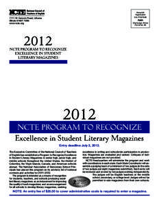 Education reform / National Council of Teachers of English / Dale Allender