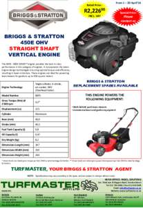 Briggs & Stratton / Wauwatosa /  Wisconsin / Stratton / Briggs / Manufacturing