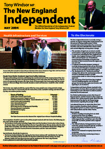 Tony Windsor MP  The New England Independent MAY 2004