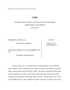 FiledCertified for publicationorder attached)  COPY IN THE COURT OF APPEAL OF THE STATE OF CALIFORNIA THIRD APPELLATE DISTRICT (Sacramento)