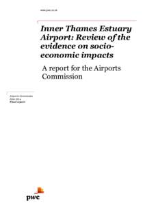 Microsoft Word - Inner Thames Estuary Report - Review of the evidence on socio-economic impacts[removed]Final Report.docx