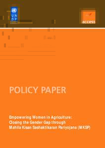 Feminist economics / Kudumbashree / Poverty in India / Feminization of agriculture / Gender equality / Gender and food security