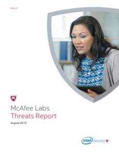 Report  McAfee Labs Threats Report August 2015