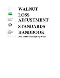 1999 Walnut Loss Adjustment Standards Handbook