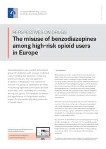 UPDATEDPERSPECTIVES ON DRUGS The misuse of benzodiazepines among high-risk opioid users