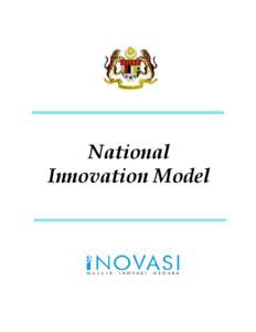 National Innovation Model Market and Technology Driven Innovation For Wealth Creation and Societal Wellbeing  Setting the Case of change