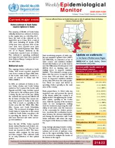 WEM issue _21&22 Cholera  S  Sudan