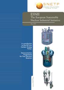 ESNII The European Sustainable Nuclear Industrial Initiative May[removed]A contribution