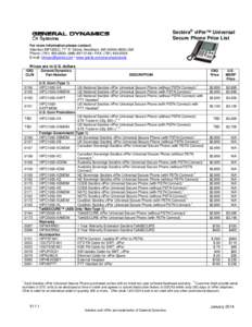 Microsoft Word - Sectera_vIPer_Price_List_1-14-2014a