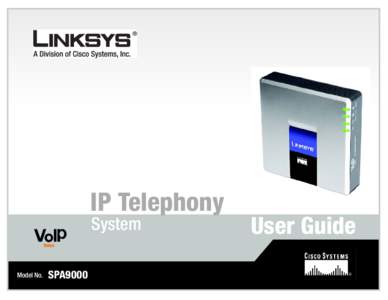 IP Telephony System Voice Model No.