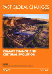 VOLUME 24 ∙ NO 2 ∙ DecemberMAGAZINE CLIMATE CHANGE AND CULTURAL EVOLUTION