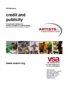 Credit and Publicity Guidelines