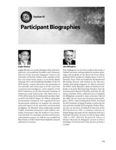 Section VI  Participant Biographies Ragbir Bhathal