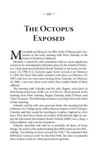 — 22 —  The Octopus Exposed  M