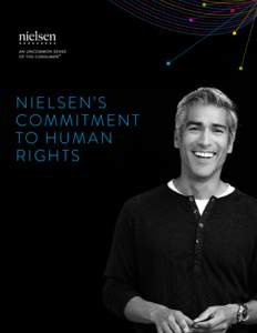 NIELSEN’S COMMITMENT TO HUMAN RIGHTS  Copyright © 2015 The Nielsen Company