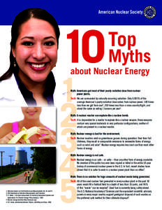 10 Myths Top about Nuclear Energy  1